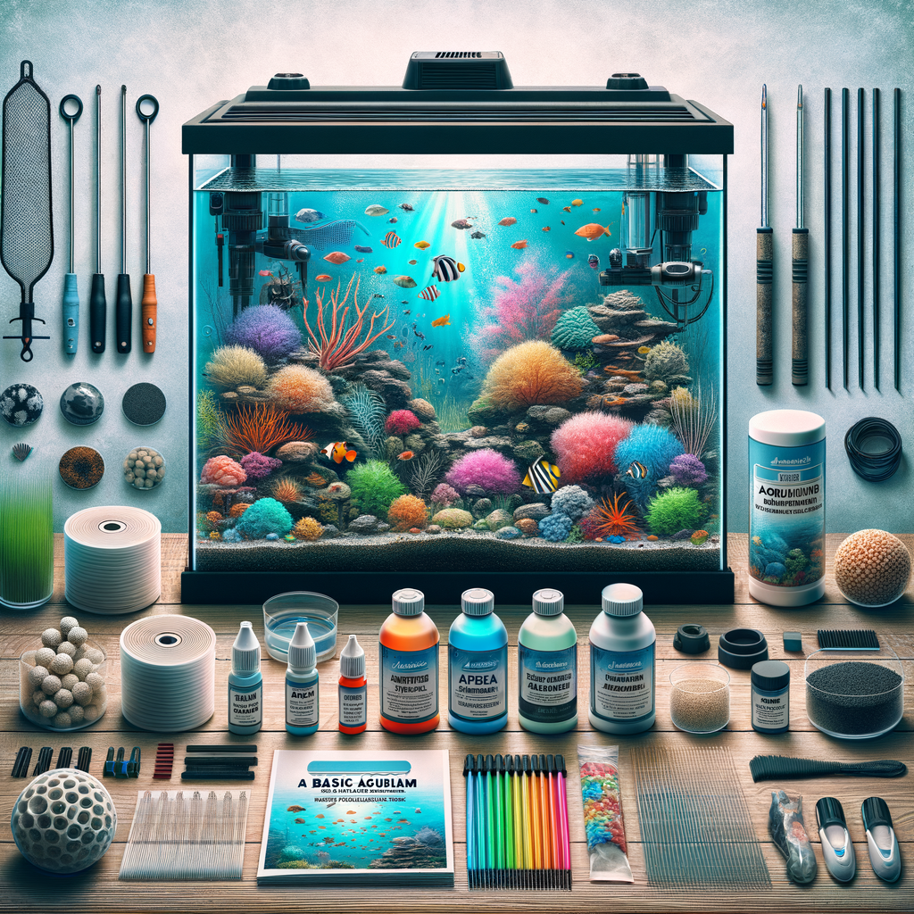 Beginner's guide to essential aquarium equipment including basic aquarium setup and tools, perfect for starting an aquarium hobby